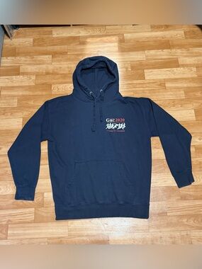 2020 Navy Hooded Pullover Sweatshirt